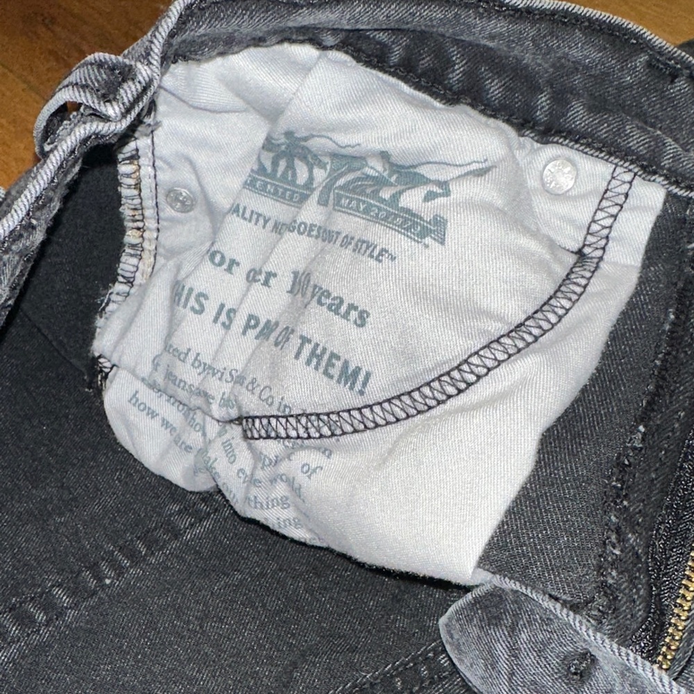 Levi's Men's Dark Gray size 32 Jeans - Picture 6 of 8
